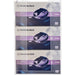 Kantek Triple Glove Box Dispenser - 16" Height x 10.3" Width x 3.8" Depth - Acrylic - Clear - 1 Each