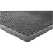 Genuine Joe Clean Step Scraper Floor Mats - Outside Entrance, Outdoor - 72" Length x 48" Width - Rubber - Black - 1 Each
