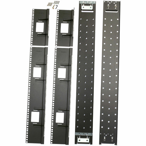 APC NetShelter SX Mounting Rail Kit - Black - 1 Each