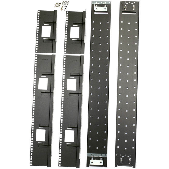 APC NetShelter SX Mounting Rail Kit - Black - 1 Each