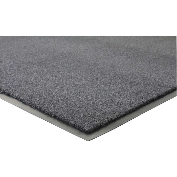 Genuine Joe Silver Series Indoor Walk-Off Mats - Warehouse, Indoor - 72" Length x 48" Width - Vinyl - Salt Pepper - 1 Each