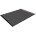 Genuine Joe Soft Step Vinyl Anti-Fatigue Mats - Warehouse - 36" Length x 24" Width x 0.375" Thickness - Vinyl - Black - 1 Each