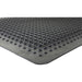 Genuine Joe Flex Step Rubber Anti-Fatigue Mats - Warehouse - 60" Length x 36" Width - Rubber - Black - 1 Each
