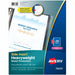 Avery® Side Insert Sheet Protectors - For Letter 8 1/2" x 11" Sheet - 3 x Holes - Ring Binder - Side Loading - Clear, Diamond Clear - Polypropylene - 1 Pack