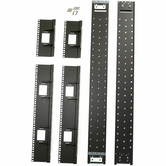 APC Mounting Rail Kit - Black - 1 Each