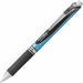 Pentel EnerGel RTX Liquid Gel Pen - 0.5 mm Fine Needle Pen Point - Refillable - Retractable - Black Ink - Gel-based - Blue Barrel - Stainless Steel Tip - 1 Each