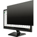 Kantek Secure-View Widescreen Blackout Privacy Filter Black - For 19" WidescreenNotebook, Monitor - 16:10 - Damage Resistant - PET (Film) - Anti-glare - 1 Each
