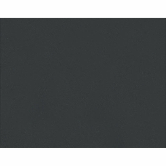 Pacon Railroad Board - Art, Mat, Mounting, Block Printing, Marker, Stenciling, Poster - 22" Height x 28" Width - Black - 25 / Carton