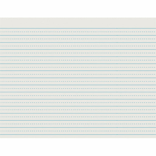 Pacon Alternate Dotted Ruled Newsprint - Letter - 500 Sheets - 0.50" Ruled - 30 lb Basis Weight - Letter - 11" x 8 1/2" Sheet Size - White Paper - 1 Ream