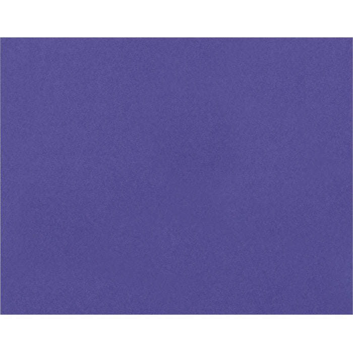 Pacon Railroad Board - Art, Mat, Painting, Marker, Poster, Stenciling, Mounting, Block Printing - 22" Height x 28" Width - Purple - 1 Carton