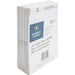 Business Source Writing Pads - 50 Sheets - 0.28" Ruled - 16 lb Basis Weight - Jr.Legal - 8" x 5" Sheet Size - White Paper - Micro Perforated, Easy Tear, Sturdy Back - 12 / Dozen