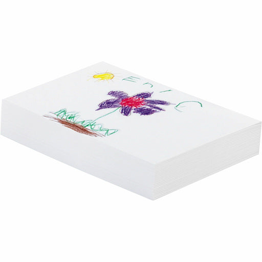 Ecology Recycled Medium-Weight Drawing Paper - 500 Sheets - Plain - 12" x 18" Sheet Size - White Paper - Acid-free, Process Chlorine-free - Recycled - 1 Ream
