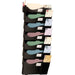 Officemate Grande Central Wall Filing System - 7 Pocket(s) - 38.25" Height x 16.62" Width x 4.75" Depth - Black - 1 Pack