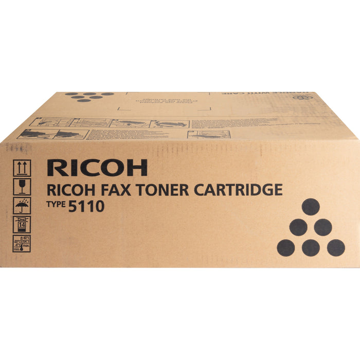 Ricoh Original Laser Toner Cartridge - Black - 1 Each - 10000 Pages