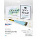 Avery® Quarter-Fold Greeting Cards & Envelopes, 4.25" x 5.5" (3266) - 97 Brightness - 4 1/4" x 5 1/2" - 80 lb Basis Weight - 216 g/m² Grammage - Matte - Pre-scored, Micro Perforated, Foldable, Smooth Edge, Double-sided - White - 20 / Pack
