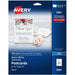 Avery® Postcards, 4.25" x 5.5" , Matte, Laser & Inkjet, 120ct (3380) - 90 Brightness - 4 1/4" x 5 1/2" - 65 lb Basis Weight - 176 g/m² Grammage - Matte, Textured - Micro Perforated, Smudge-free, Jam-free, Perforated, Printable, Double-sided, Smooth Edge,