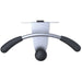 Alba Over-the-panel Coat Hook Hanger - 44 lb (19.96 kg) Capacity - 7.9" Height x 14.6" Width - for Coat, Cubicle, Clothes - Powder Coated - 1 Each