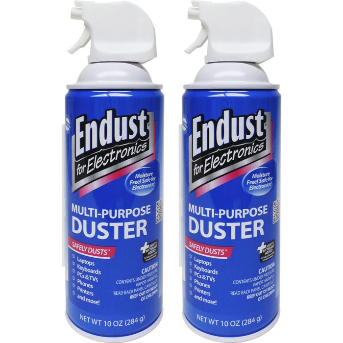 Endust Multipurpose Duster - For Display Screen, Desktop Computer, Gaming Console, Electronic Equipment, Keyboard, Notebook - 10 fl oz - 2 / Pack