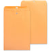 Business Source Heavy-duty Clasp Envelopes - Clasp - #98 - 10" Width x 15" Length - 28 lb - Clasp - Kraft - Kraft - 100 / Box
