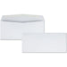 Business Source No. 10 Regular Business Envelopes - Commercial - #10 - 4 1/8" Width x 9 1/2" Length - 24 lb - Gummed - White - Wove - 500 / Box