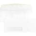 Business Source Economical No. 10 Window Envelope - Single Window - #10 - 9 1/2" Width x 4 1/8" Length - 24 lb - White - 500 / Box