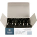 Business Source Fold-back Binder Clips - Large - 2" Length x 2" Width - 1" Size Capacity - Black - Steel - 12 / Dozen