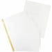 Business Source Tear-resistant Clear Tab Index Dividers - 8 Tab(s) - 8.5" Divider Width x 11" Divider Length - Letter - White Divider - Clear Tab(s) - 100% Recycled - Tear Resistant - 1 Set