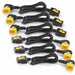 APC AP8712R Power Extension Cord - For PDU - Black - 1.97 ft Cord Length - IEC 60320 C20 / IEC 60320 C20 - 1 Each