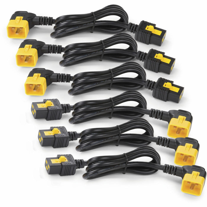 APC AP8714R Power Extension Cord - For PDU - Black - 3.97 ft Cord Length - IEC 60320 C20 / IEC 60320 C20 - 1 Each