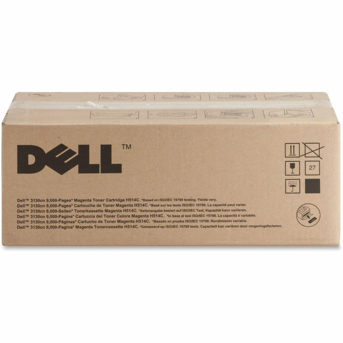 Dell H514C Original Laser Toner Cartridge - Magenta - 1 Each - 9000 Pages