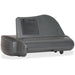 Business Source Electric Adjustable 3-hole Punch - 3 Punch Head(s) - 30 Sheet of 20lb Paper - 1/4" Punch Size - 17.8" Width x 5.3" Depth x 8.3" Height - Gray