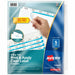 Avery® Big Tab Index Maker Index Divider - 5 x Divider(s) - Print-on Tab(s) - 5 - 5 Tab(s)/Set - 8.5" Divider Width x 11" Divider Length - 3 Hole Punched - White Paper Divider - White Paper Tab(s) - 0% - Printable, Hole-punched, Durable, Double-sided, Rei