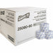 Genuine Joe Embossed Roll Bath Tissue - 2 Ply - 4" Width x 4" Length - 550 Sheets/Roll - 1 5/8" Core - White - 80 / Carton
