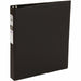 Avery® Standard Binder, 1" Round Rings, Color May Vary (11718) - 1" Binder Capacity - Letter - 8 1/2" x 11" Sheet Size - 175 Sheet Capacity - 1 2/5" Spine Width - 3 x 1" Ring - Fastener: Round Ring - Pocket: 2, Internal - Polypropylene - Black, Pacific Bl