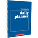 Scholastic Daily Planner - Academic - Daily, Weekly, Yearly - 8 1/2" x 11" Sheet Size - White Sheet - Blue Cover - 1 Each