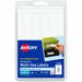 Avery® Erasable Multi-Use Labels - 7/8" Height x 2 7/8" Width - Removable Adhesive - Rectangle - Matte - White - Film - 8 / Sheet - 180 Total Sheets - 1440 Total Label(s) - 80/Pack - 1 Carton