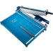 Dahle 567 Premium Guillotine Trimmer - 35 Sheet Cutting Capacity - 21" Cutting Length - 8" Height x 14.4" Width x 23.6" Length - Self-sharpening, Adjustable Paper Guide, Sturdy, Non-skid Rubber Feet, Self-sharpening Blade, Adjustable Alignment Guide, Meta