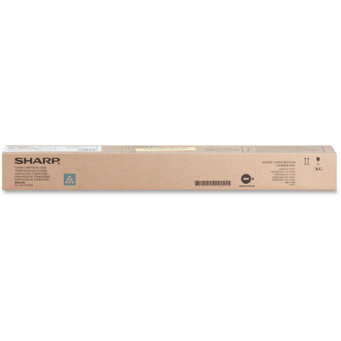 SHARP® MX36NTCA Original High Yield Laser Toner Cartridge - Cyan - 1 Each - 15000 Pages