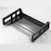 Officemate Side Load Letter Tray - 1 Compartment(s) - 1 Tier(s) - 2.75" Height x 13.19" Width x 9" Depth - Stackable, Durable, Handle, Sturdy - 30% Recycled - Black - Plastic - 1 Each