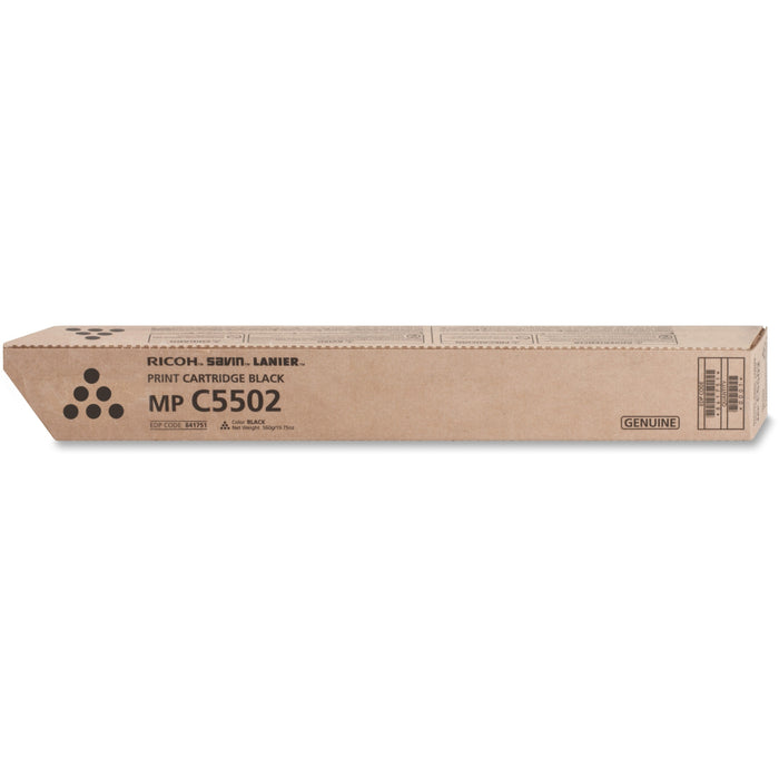 Ricoh Original Laser Toner Cartridge - Black - 1 Each - 31000 Pages