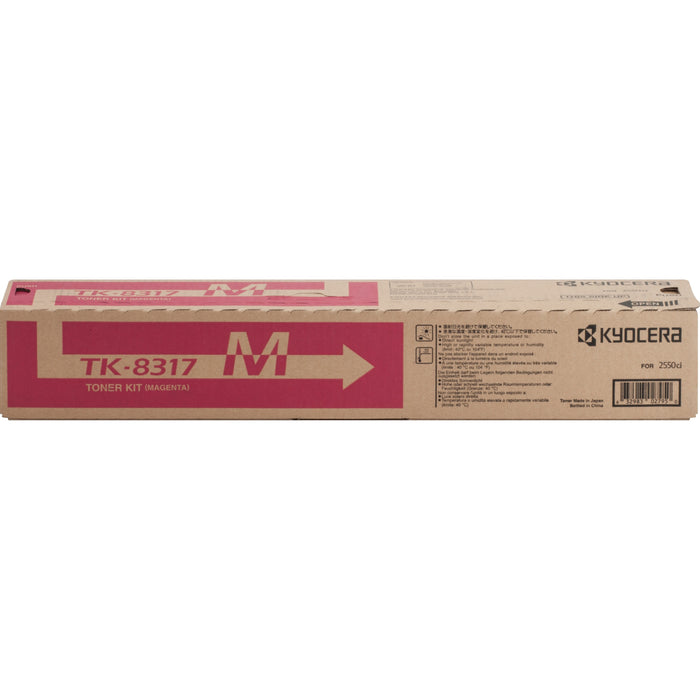Kyocera Original High Yield Laser Toner Cartridge - Magenta - 1 Each - Laser - High Yield - Magenta - 1 Each
