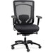 Eurotech Monterey Executive Chair - Java Seat Color - Fabric Seat Material - Black Back Color - Black Frame Color - Titanium Frame Material - 5-star Base - 1 Each