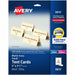 Avery® Sure Feed Tent Cards - 79 Brightness - Letter - 8 1/2" x 11" - 65 lb Basis Weight - 176 g/m² Grammage - Matte - Heavyweight, Durable, Repositionable, Rounded Corner, Uncoated, Micro Perforated, Smooth Edge, Jam-free, Print-to-the-edge, Printable, F