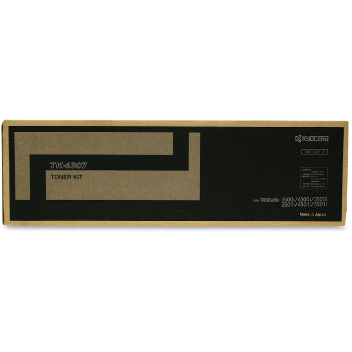 Kyocera Original Laser Toner Cartridge - Black - 1 Each - 35000 Pages