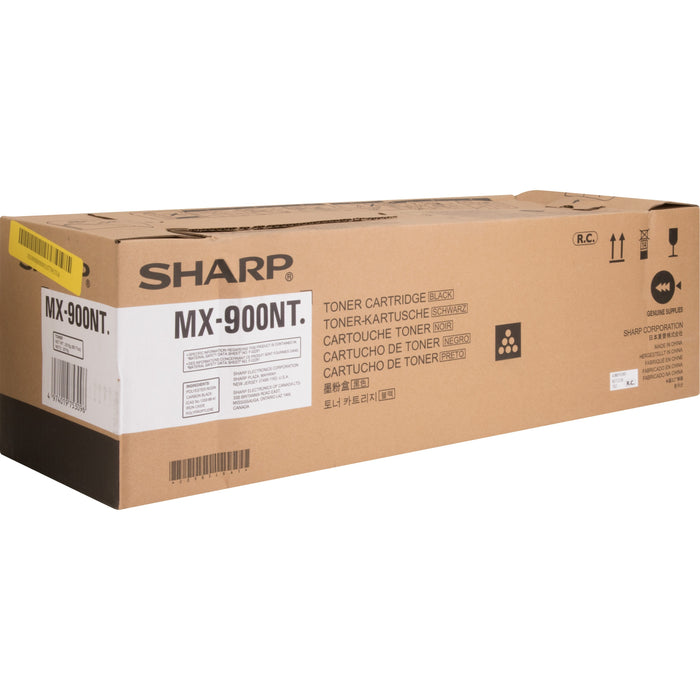 SHARP® MX900NT Original High Yield Laser Toner Cartridge - Black - 1 Each - 120000 Pages
