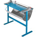 Dahle 446s Premium Rotary Trimmer w/stand - 22 Sheet Cutting Capacity - 36" Cutting Length - 37" Height x 15.1" Width x 44.1" Length - Self-sharpening, Sturdy, Automatic Clamp, Non-slip Rubber Feet, Metal Base - Aluminum, Metal, Steel, Plastic, Rubber, Vi