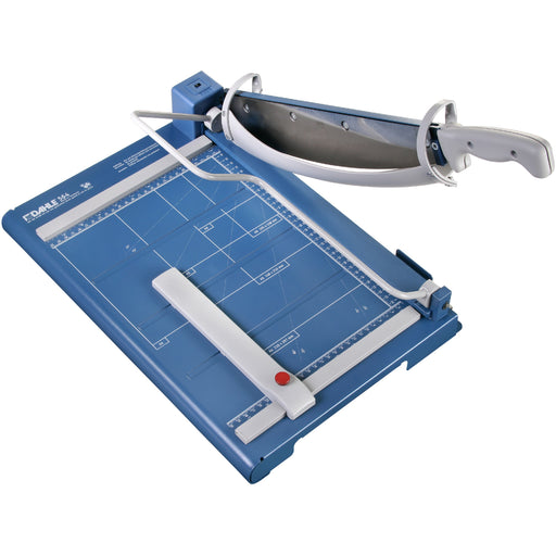 Dahle 564 Premium Guillotine Trimmer - 40 Sheet Cutting Capacity - 14" Cutting Length - 4" Height x 12.3" Width x 18.8" Length - Safety Guard, Self-sharpening, Sturdy, Non-skid Rubber Feet, Laser Guide, Screened Guide, Burr-free Cut, Durable, Warp Resista