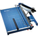 Dahle 569 Premium Guillotine Trimmer - 35 Sheet Cutting Capacity - 27" Cutting Length - 8" Height x 21.6" Width x 29.3" Length - Safety Guard, Self-sharpening Blade, Sturdy, Heavy Duty, Screened Guide, Ground Blade, Protective Guard, Adjustable Alignment