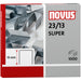 Novus 23/13 Super Heavy Duty Staples - 33/64" Leg - Silver - Steel - 1000 / Carton