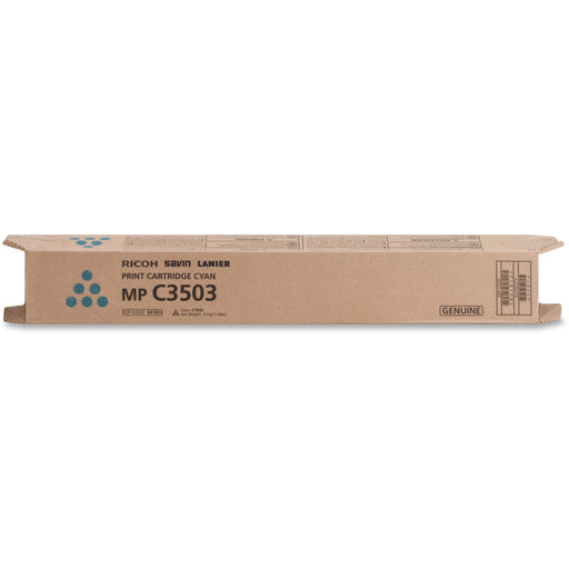 Ricoh Original Laser Toner Cartridge - Cyan - 1 Each - 18000 Pages